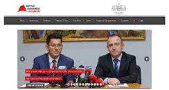 Desktop Screenshot of issh.gov.al